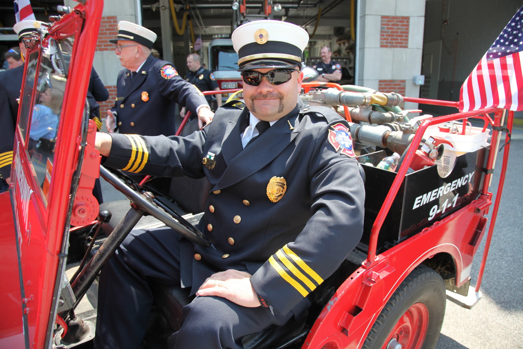 Willies Jeep and Lt. Howe